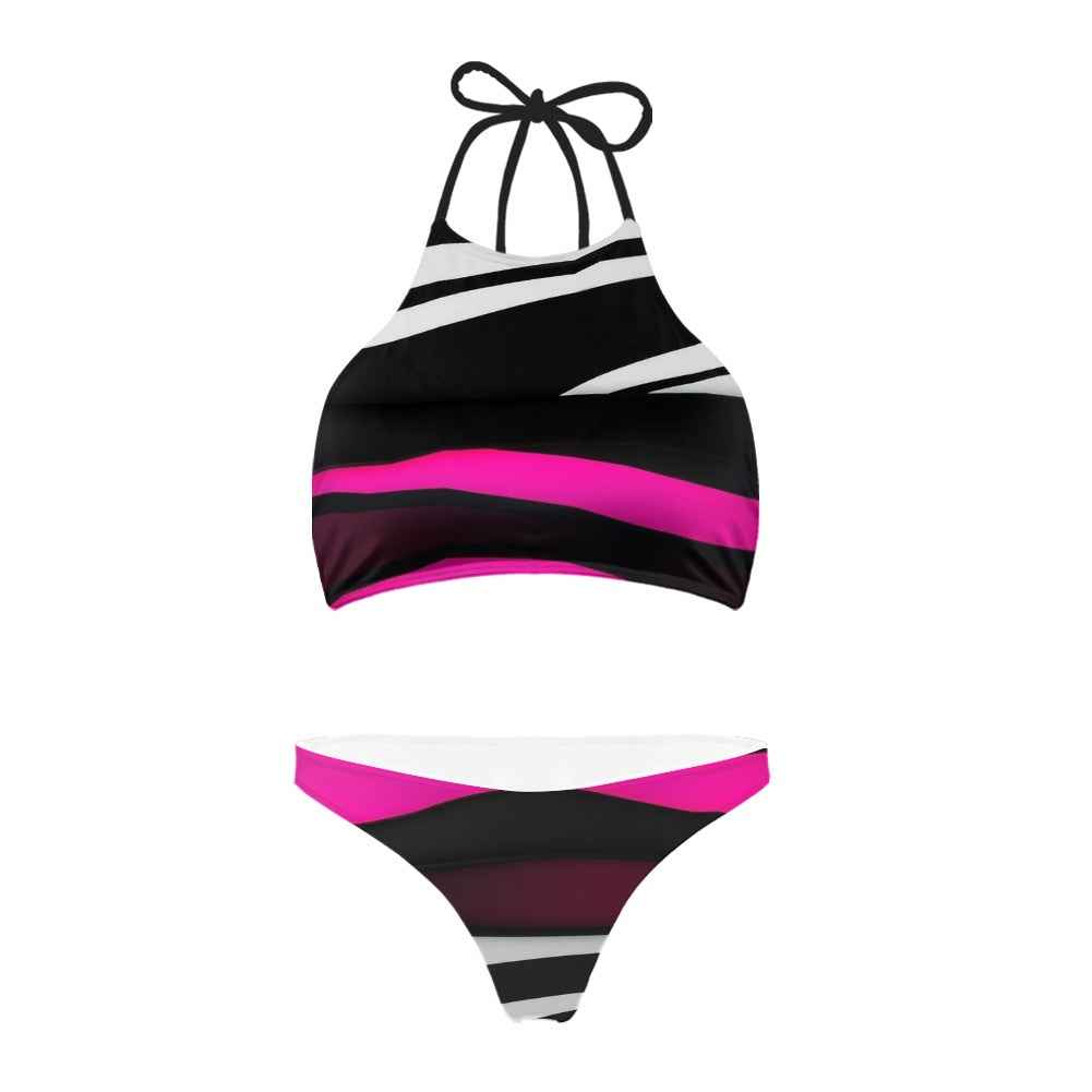 Wrapped-chest Bikini