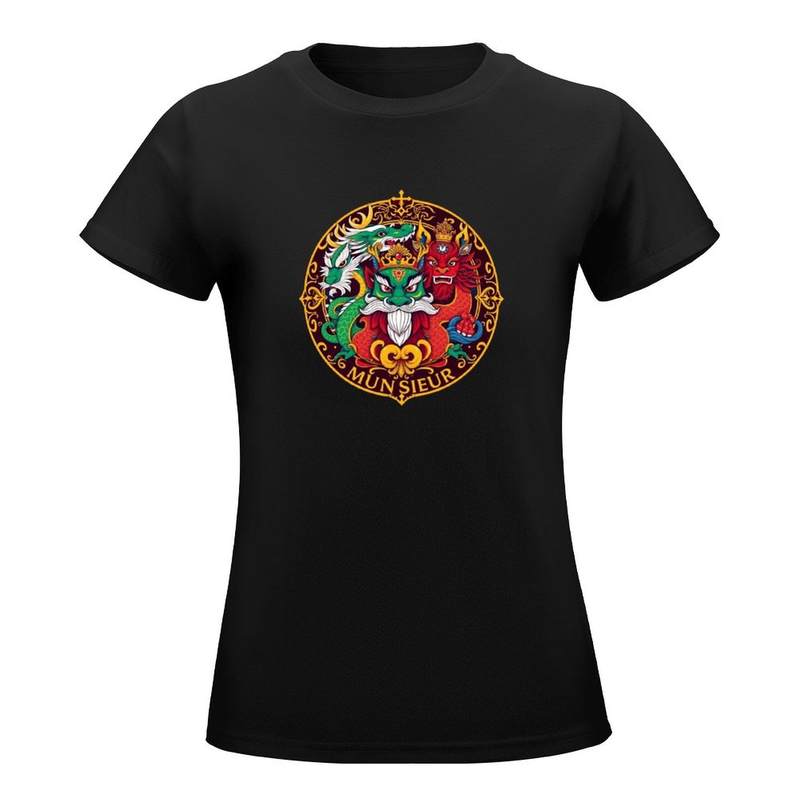 Munsieur T-Shirt for Women: Lightweight, Breathable, and Ultra-Stylish for Her - Munsieur