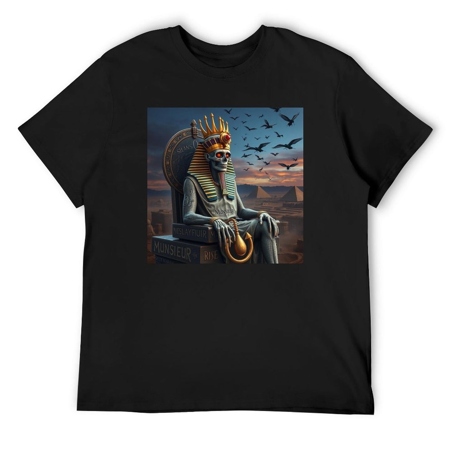 Munsieur Pharaoh's Reign Collection Men's Tee II (High Definition & Front Printing)