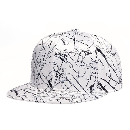 Hip-hop Hat Street Fashion Men And Women Lightning Pattern Sunshade Baseball