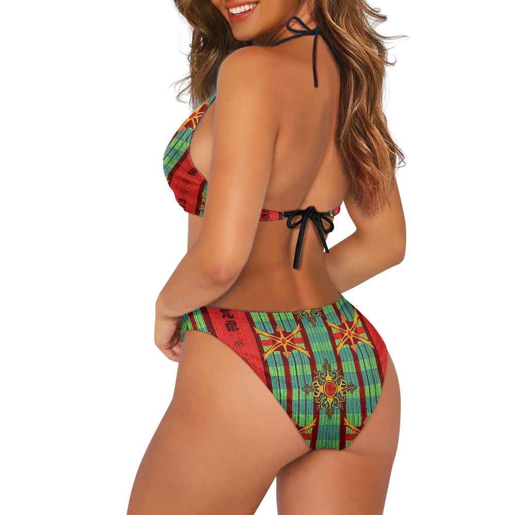 Wrapped-chest Bikini