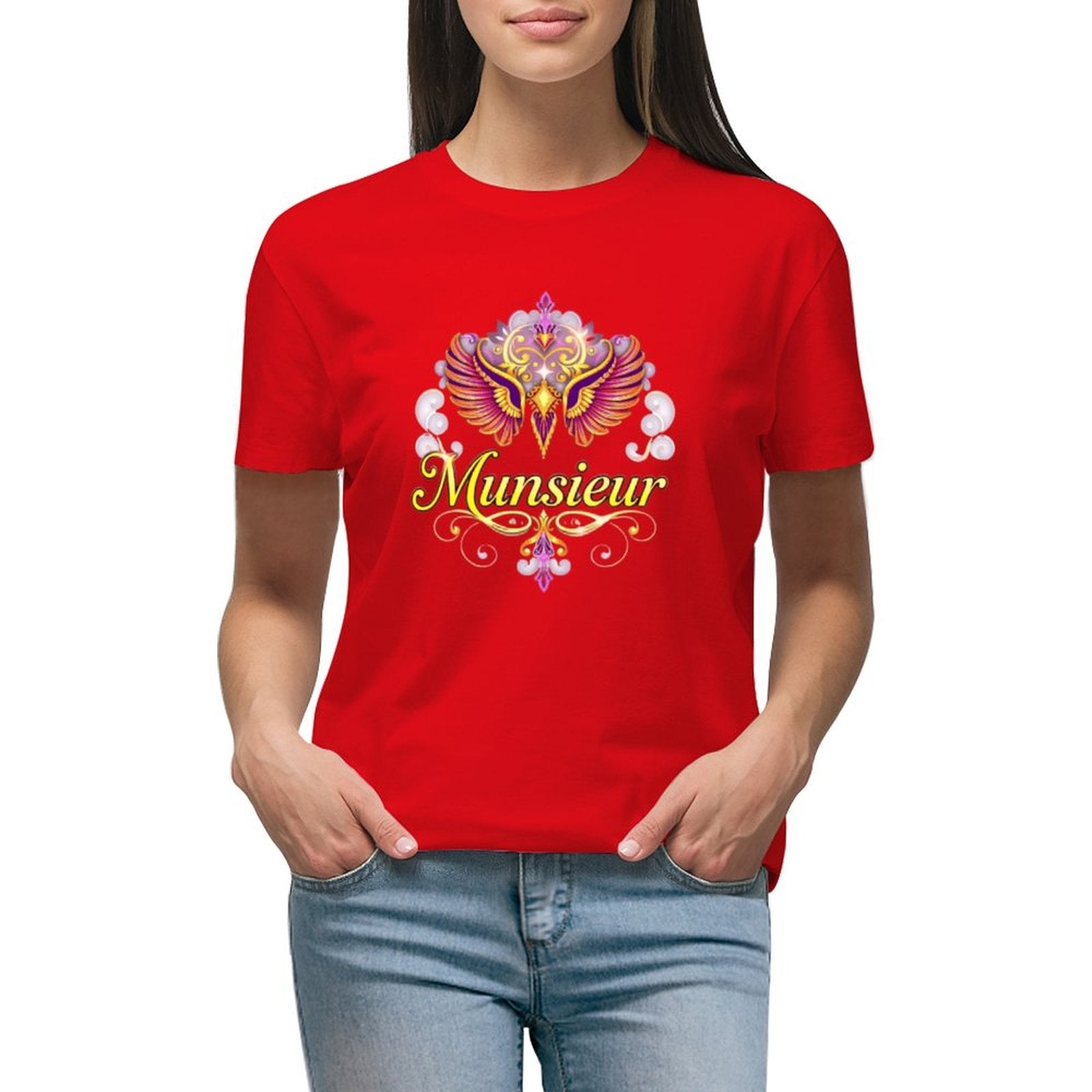 Munsieur T-Shirt for Women: Chic, Comfortable, and Timeless for Her - Munsieur