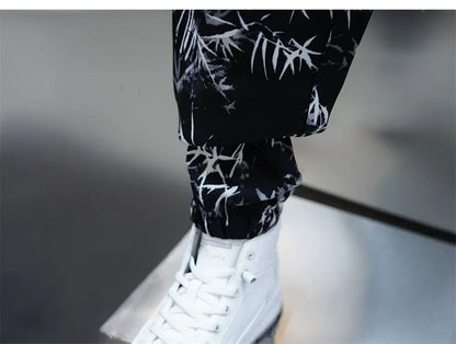 Men's Summer Loose fit Floral Patterned Casual Harem Pants
