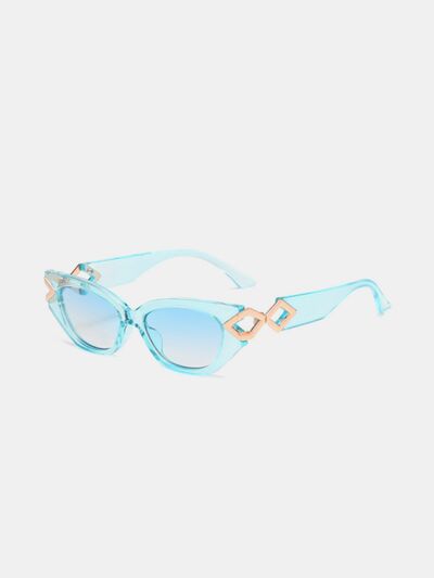 Polycarbonate Frame Cat-Eye Sunglasses - Munsieur