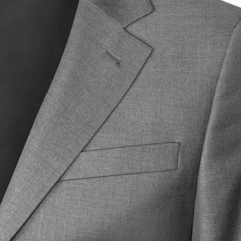 Munsieur Custom Ready-to-Wear Grey Professional Suit Modern Bespoke Business Look
