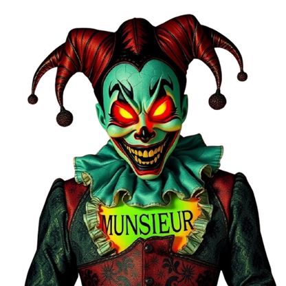 MUNSIEUR Print Men's Thicken Pullover Hoodie