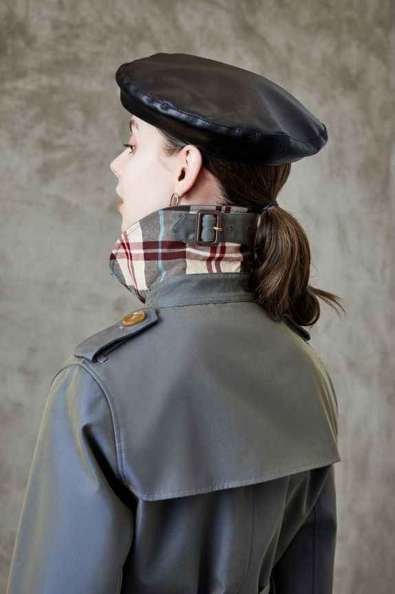 Elegant British Double Breasted Jacket for Women MUNSIEUR New Arrivals