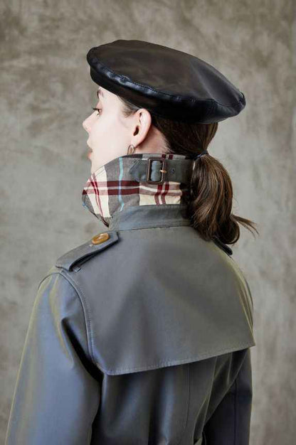 Elegant British Double Breasted Jacket for Women MUNSIEUR New Arrivals