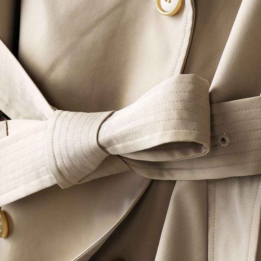 Elegant British Double Breasted Jacket for Women MUNSIEUR New Arrivals