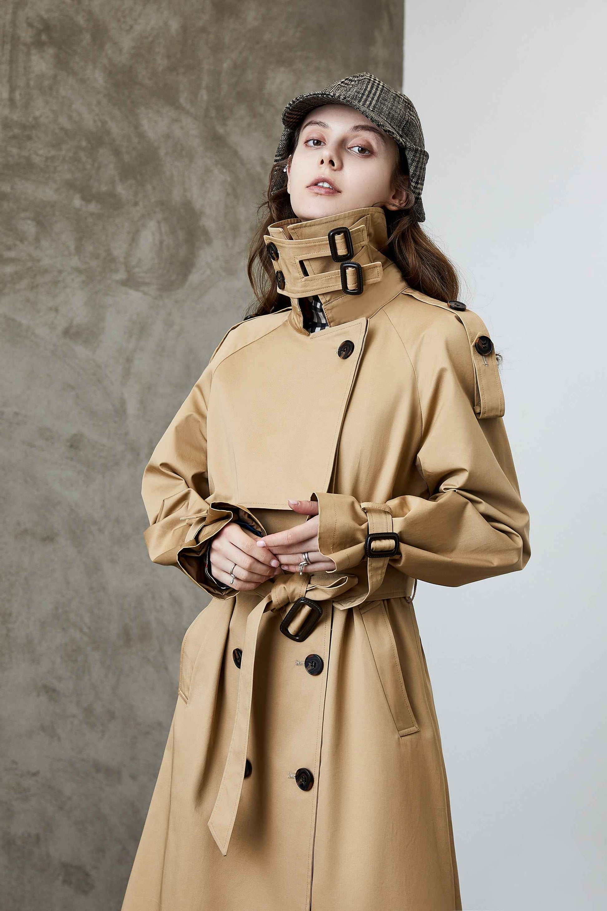 MUNSIEUR Overknee Jacket Long Trench