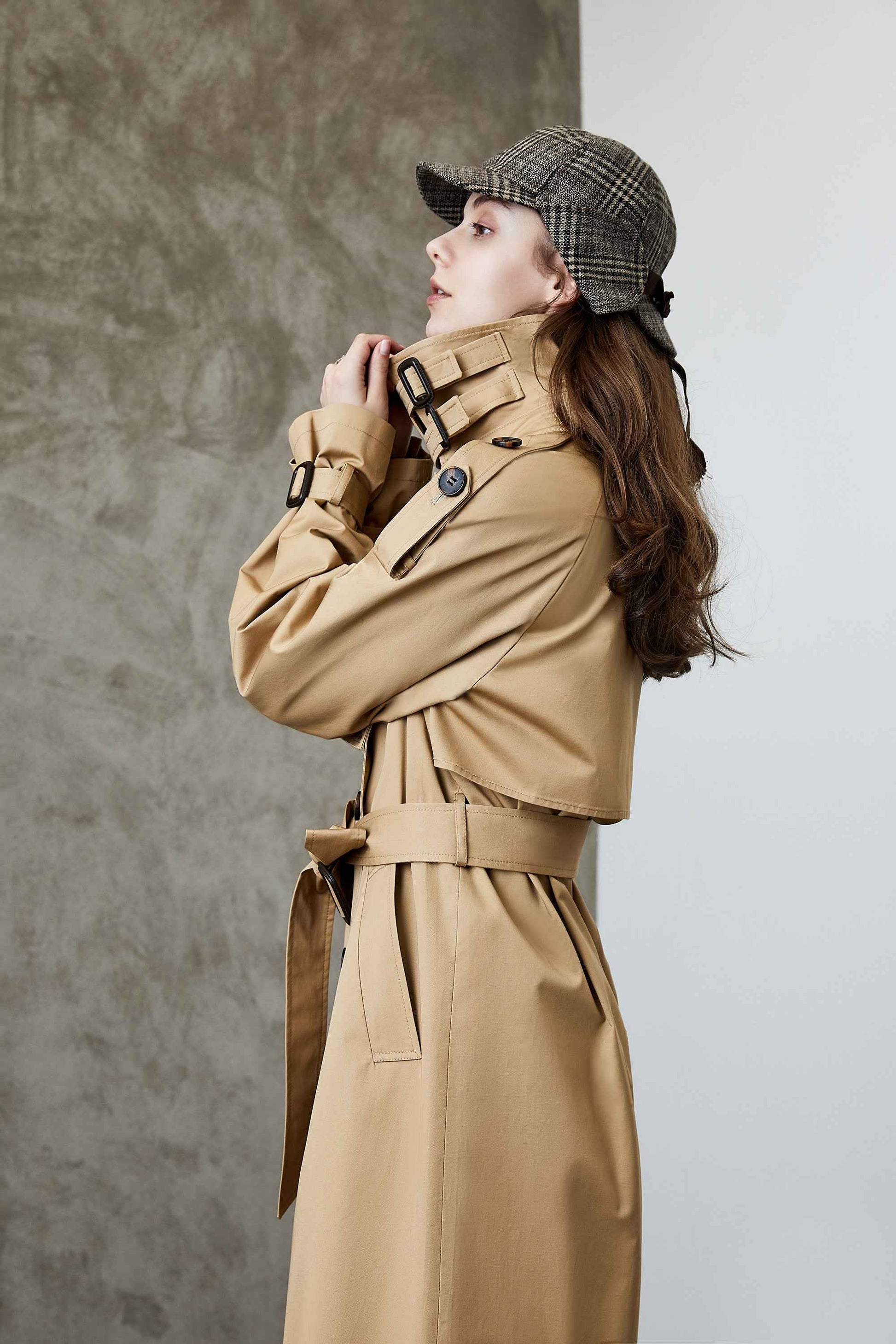 MUNSIEUR Overknee Jacket Long Trench