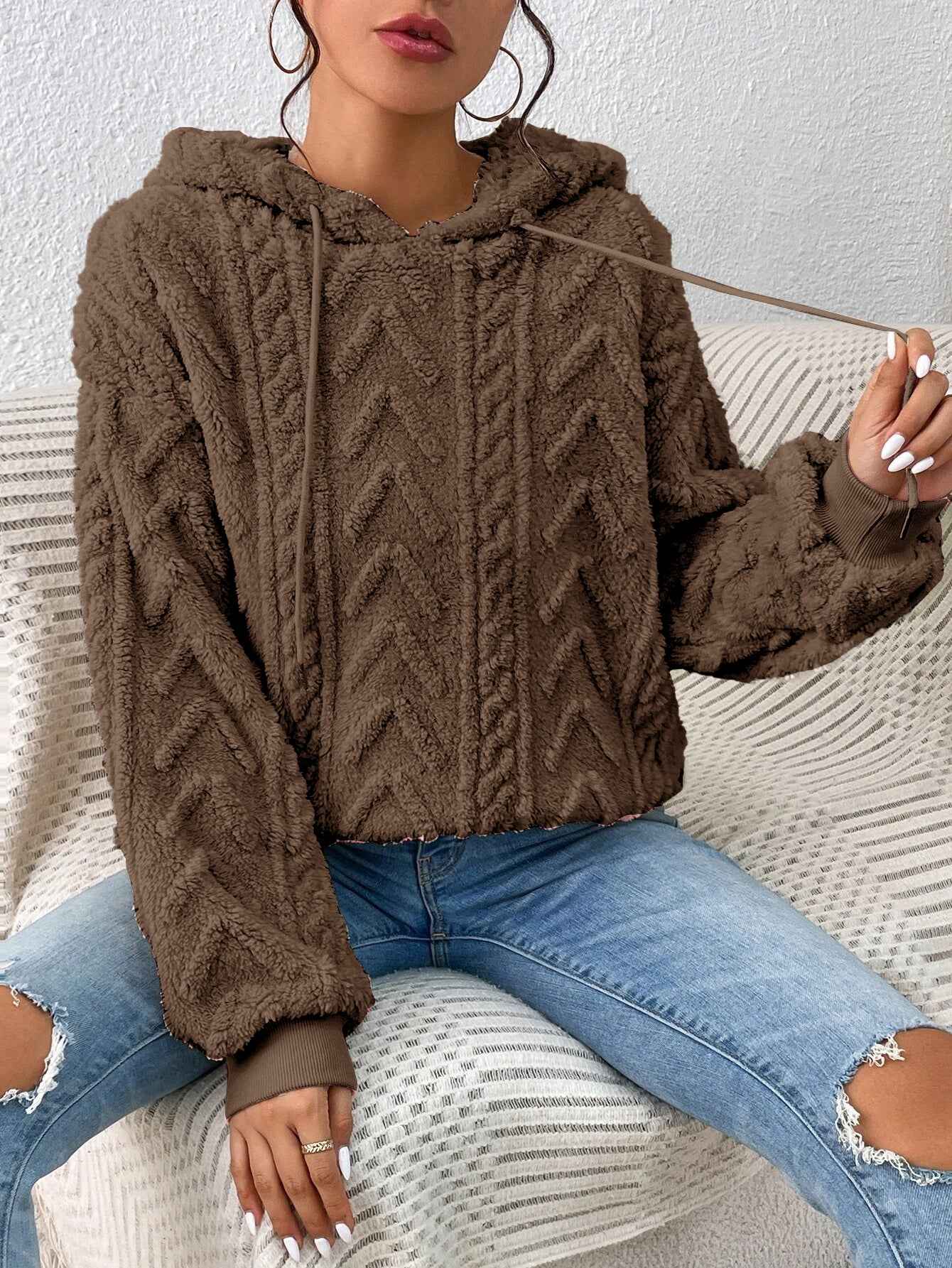 Casual Pullover Sweatshirt for Women