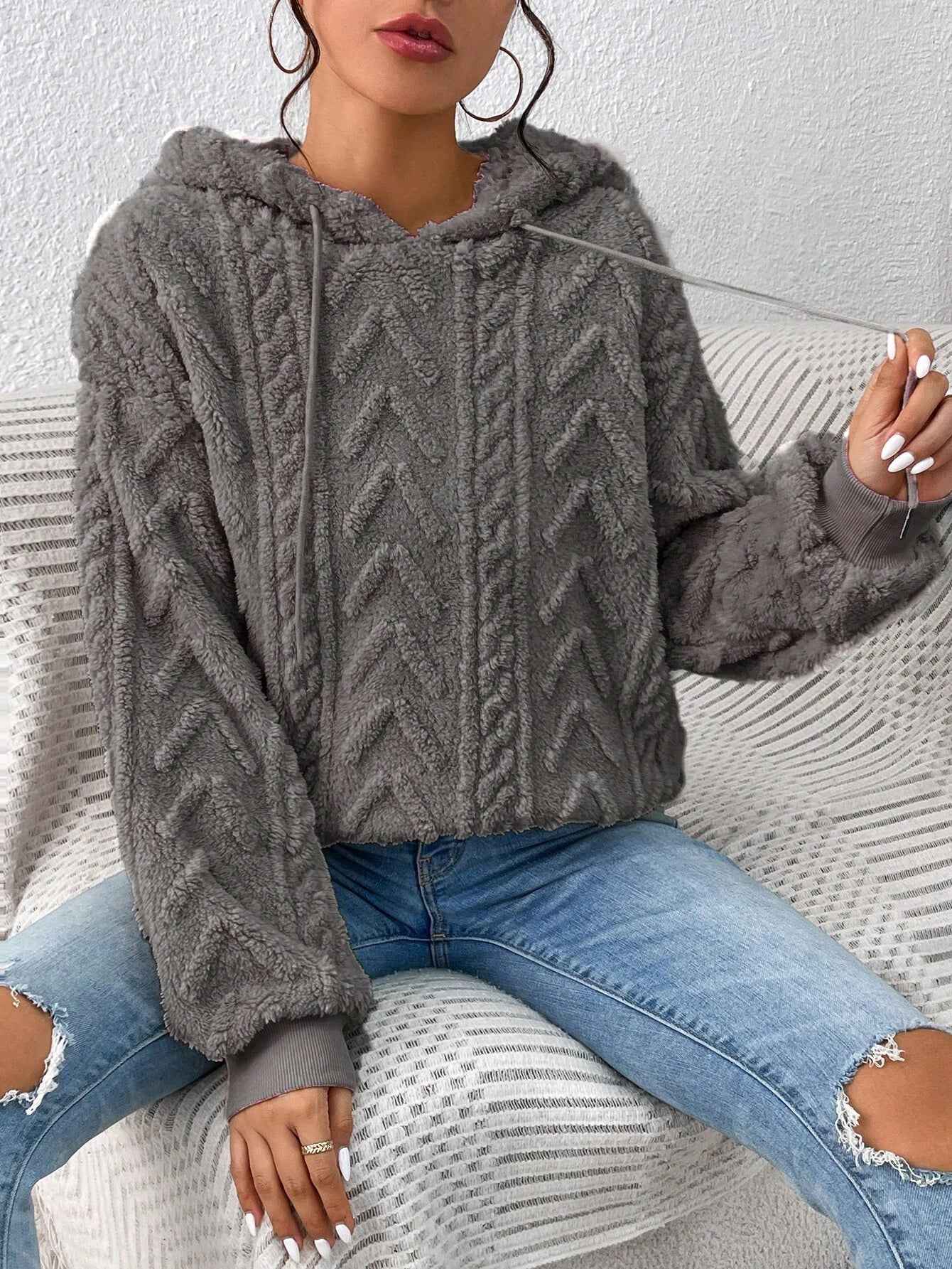 Casual Pullover Sweatshirt for Women