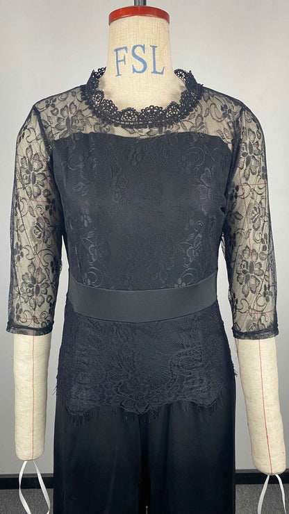 Sexy Lace Jumpsuit