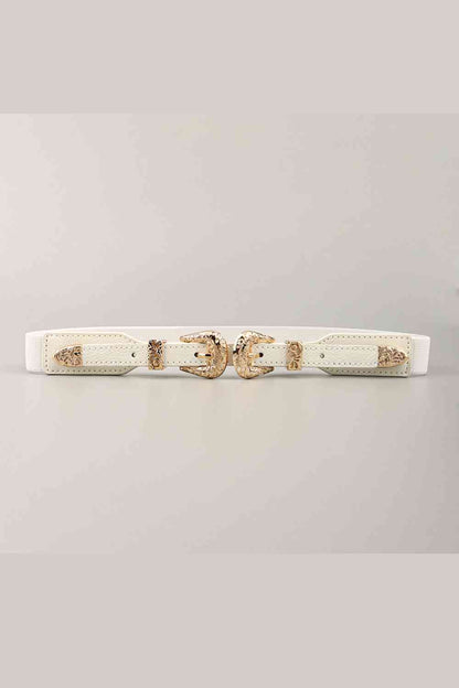 Double Buckle Elastic Belt - Munsieur