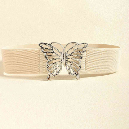 Butterfly Alloy Buckle Elastic Belt - Munsieur
