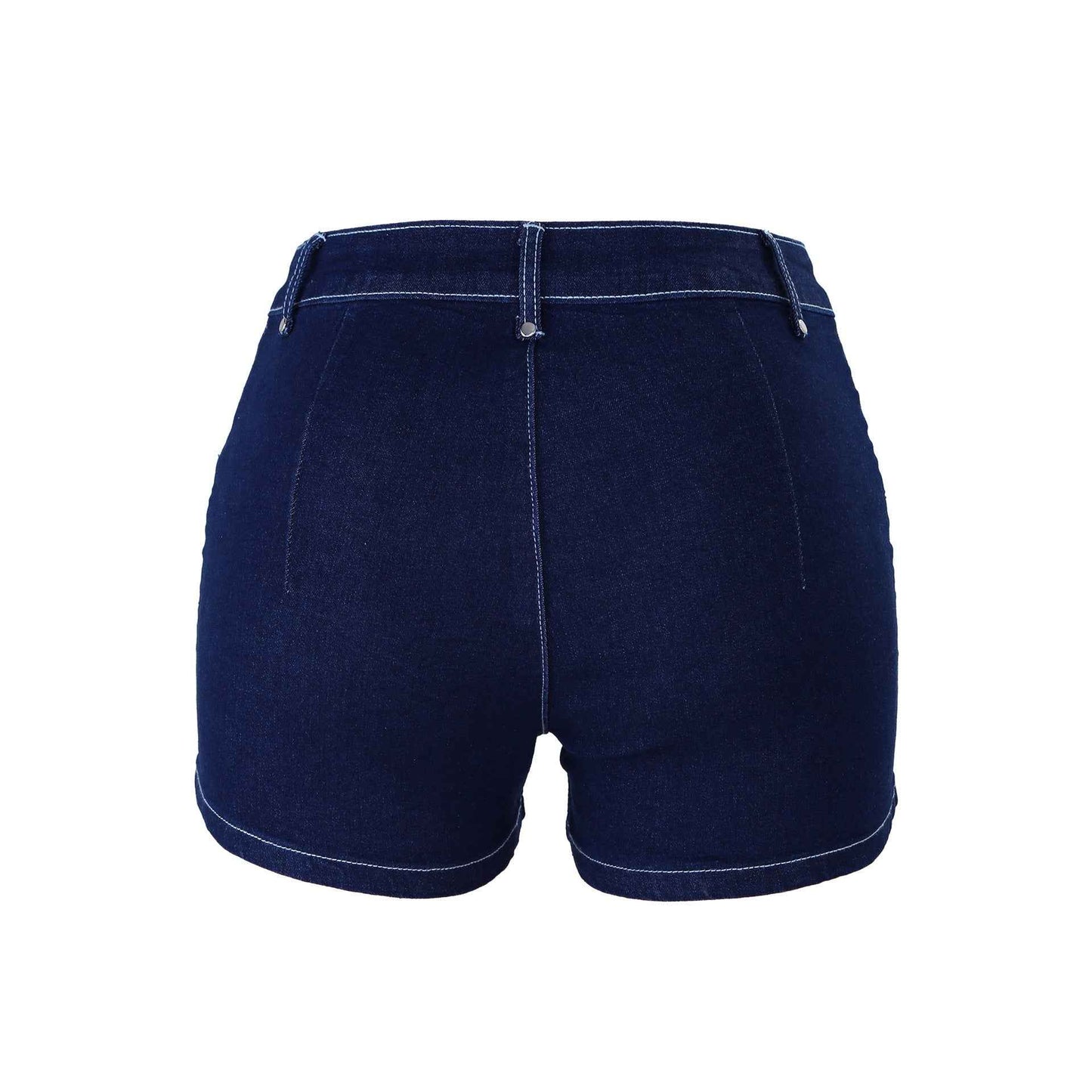 Mid-Waist Denim Bottoms