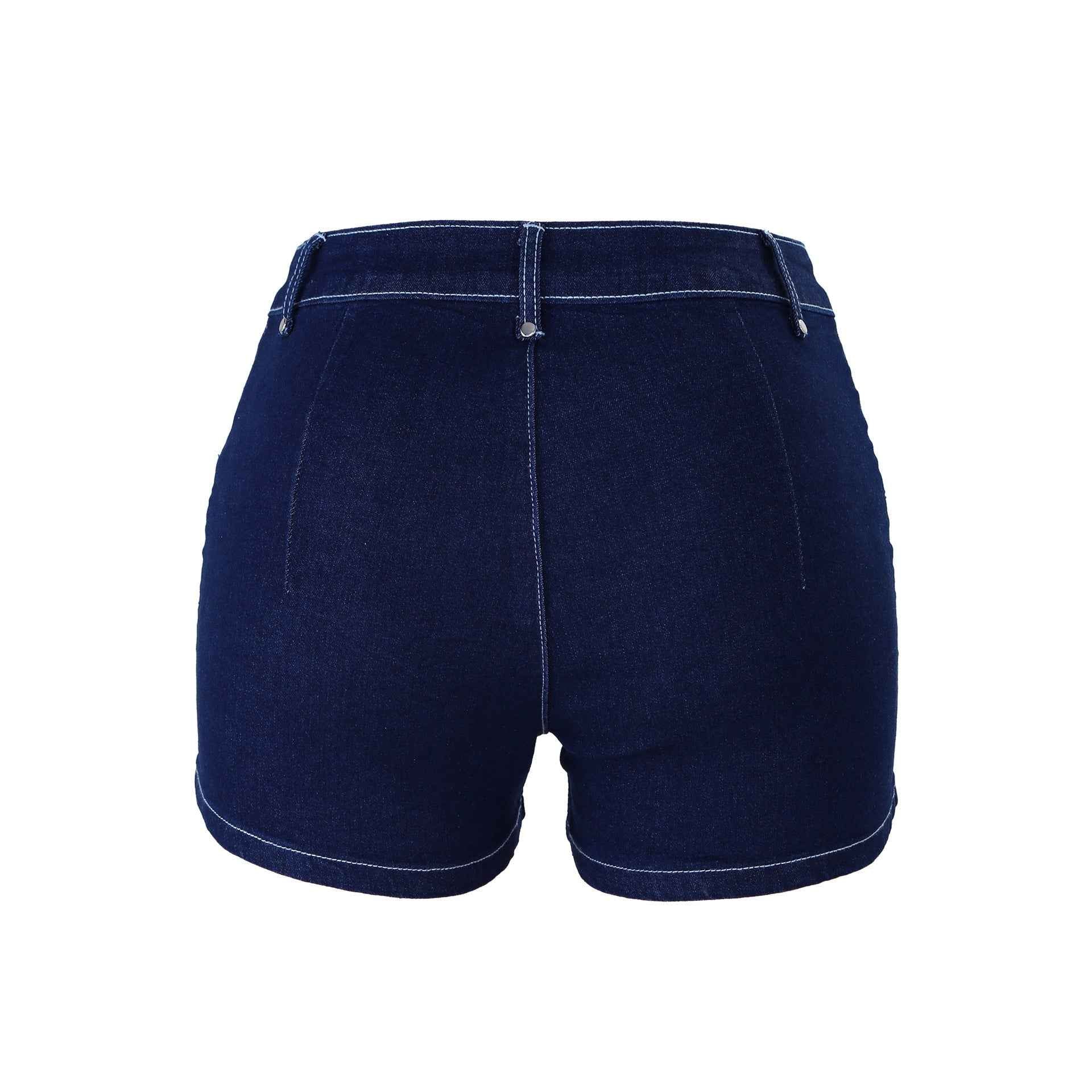 Mid-Waist Denim Bottoms