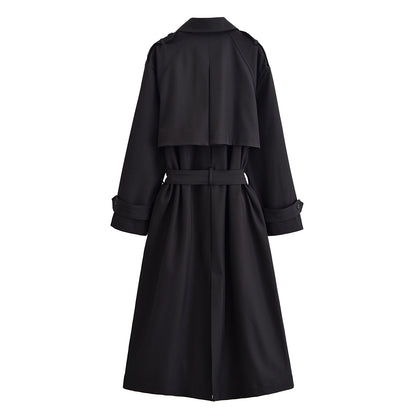 Women's Jacket Double Breasted Trench