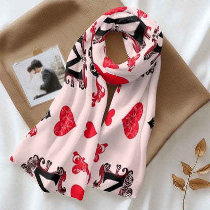 Fluffy scarf