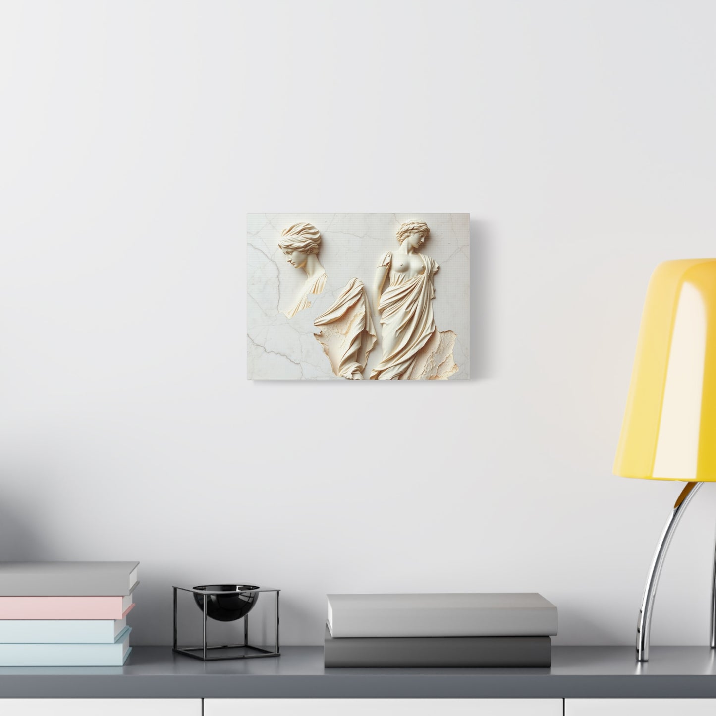 Elegant Marble Art Canvas Print, Wall Decor, Living Room Art, Classic Home Decoration, Gift for Art Lovers