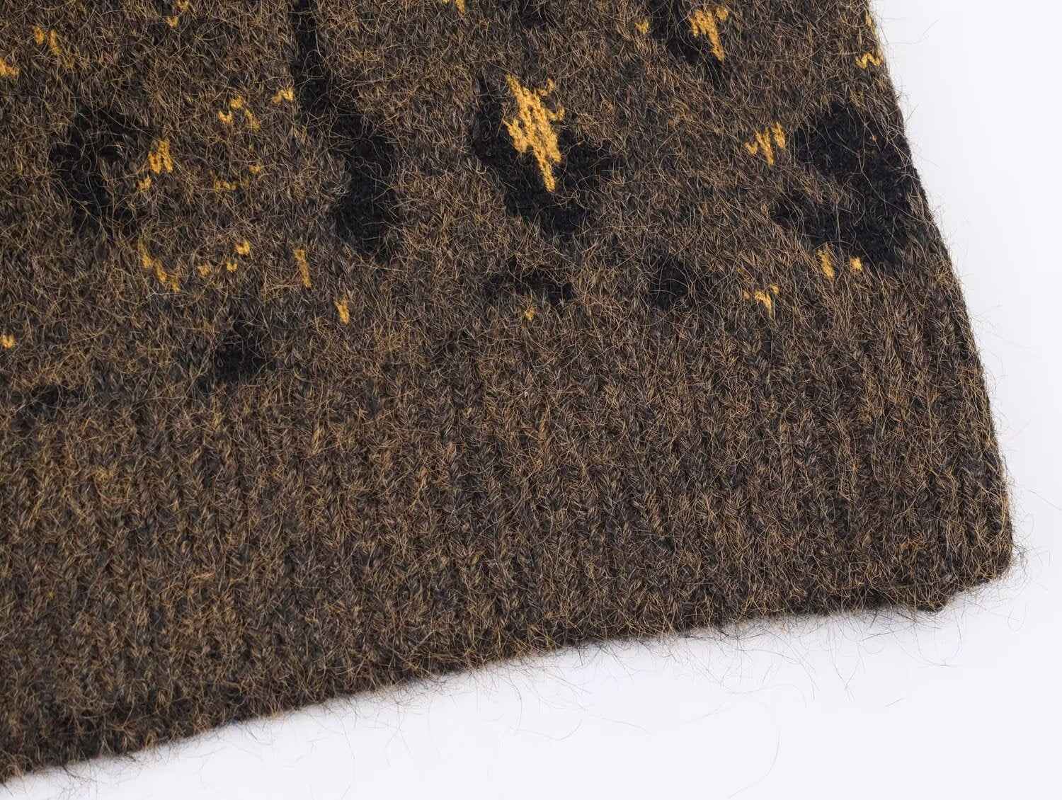 Casual Lace Leopard Print Pullover Sweater