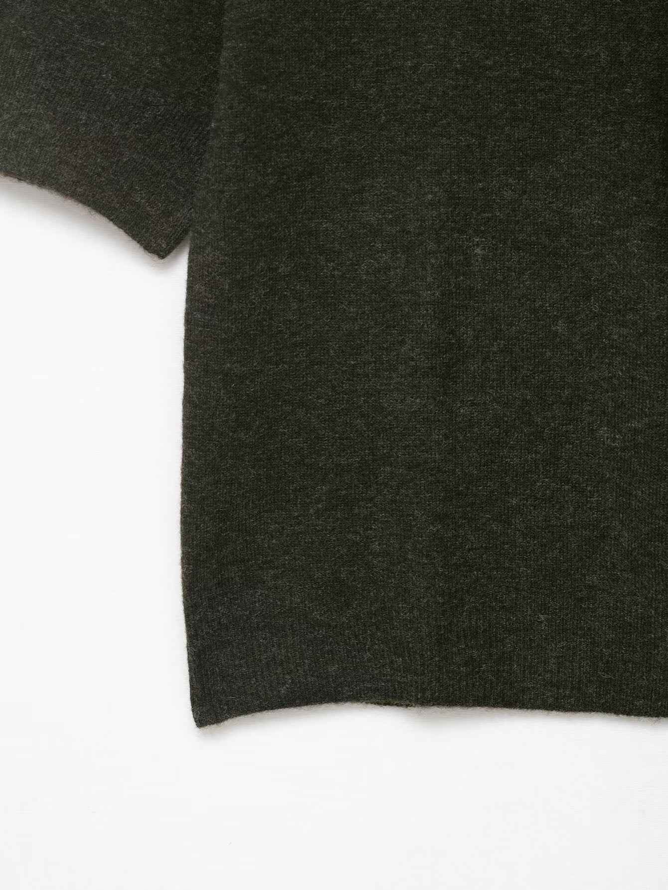 Solid Color Cardigan T-shirt
