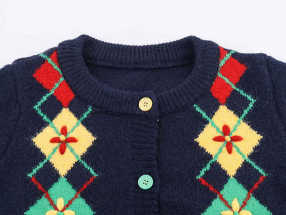 Retro Sweater Cardigan