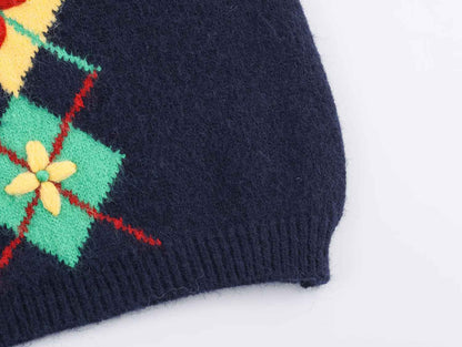 Retro Sweater Cardigan