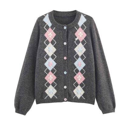 Retro Sweater Cardigan