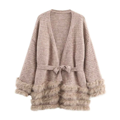 Elegant Knitted Cardigan Sweater