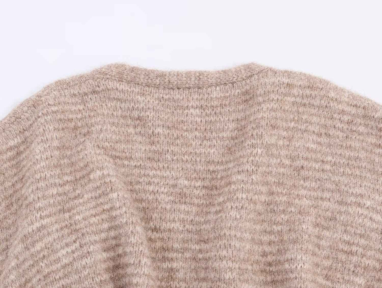 Elegant Knitted Cardigan Sweater