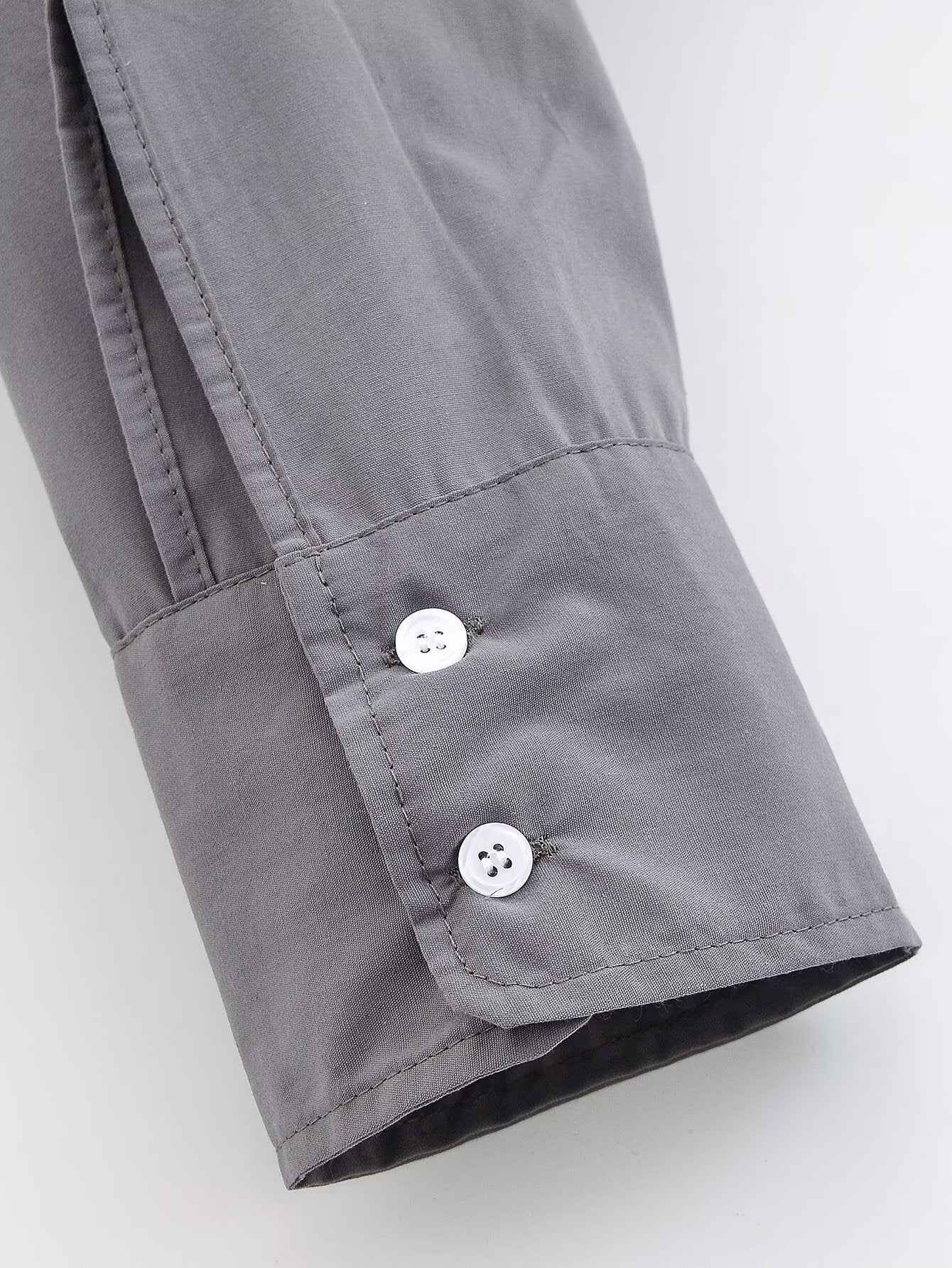 Women's Solid Color Blouse