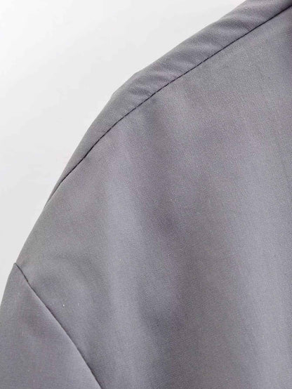 Women's Solid Color Blouse