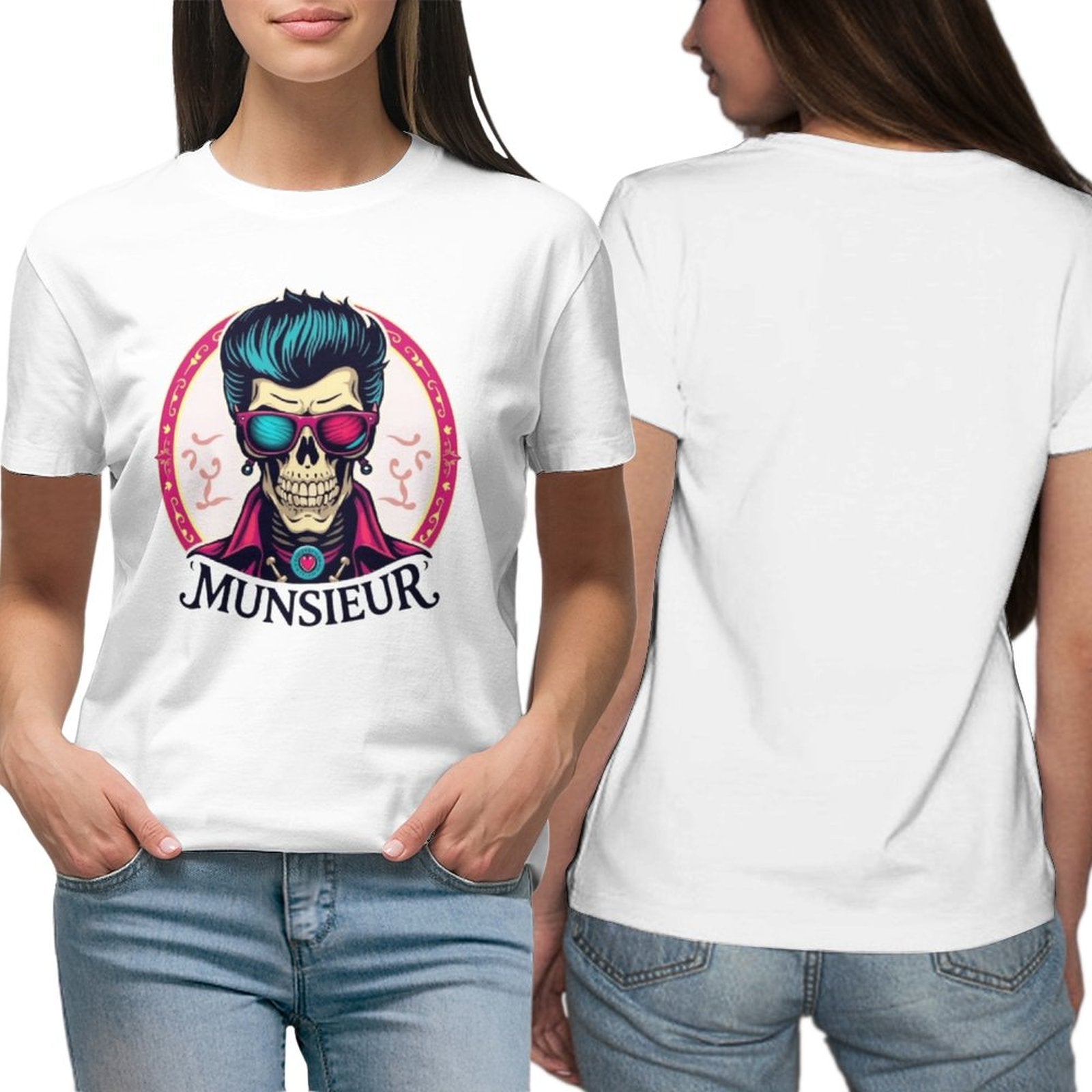 Munsieur T-Shirt for Women: Soft, Stylish, and Made to Last for Her - Munsieur
