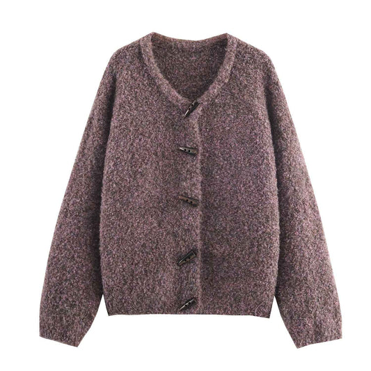 Knitted Cardigan Sweater