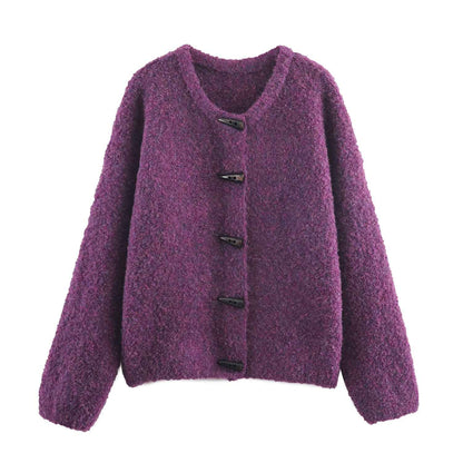 Knitted Cardigan Sweater