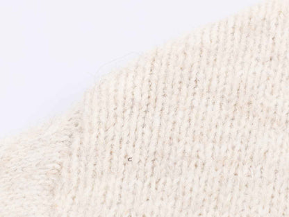 Pullover Knit Long Sleeve Loose Sweater