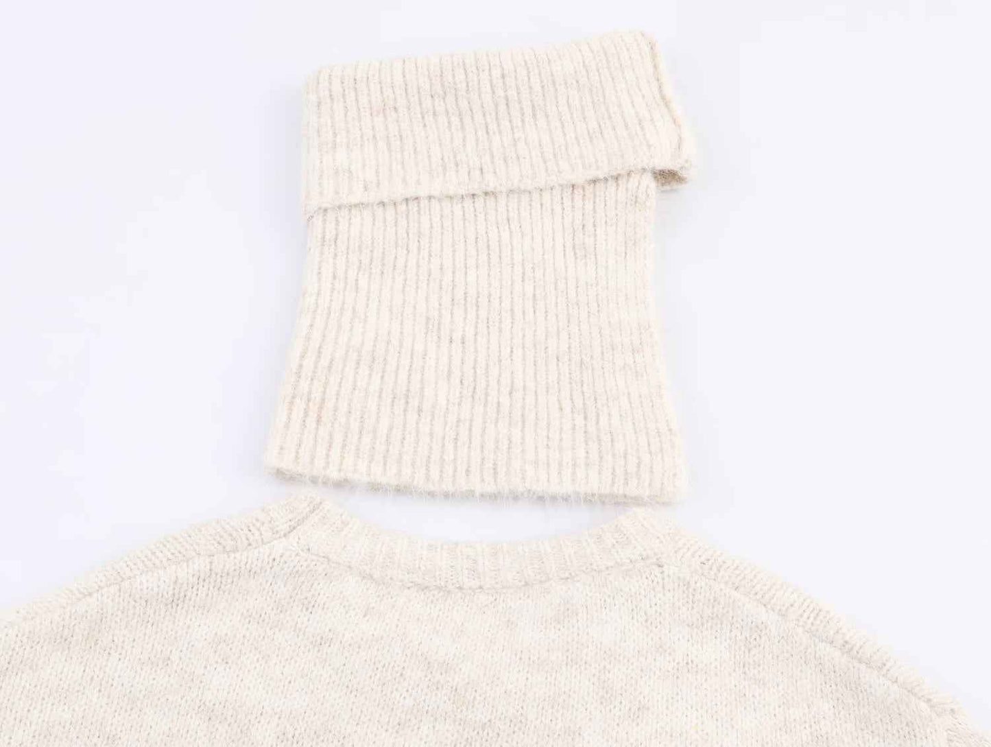 Pullover Knit Long Sleeve Loose Sweater
