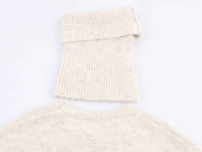Pullover Knit Long Sleeve Loose Sweater