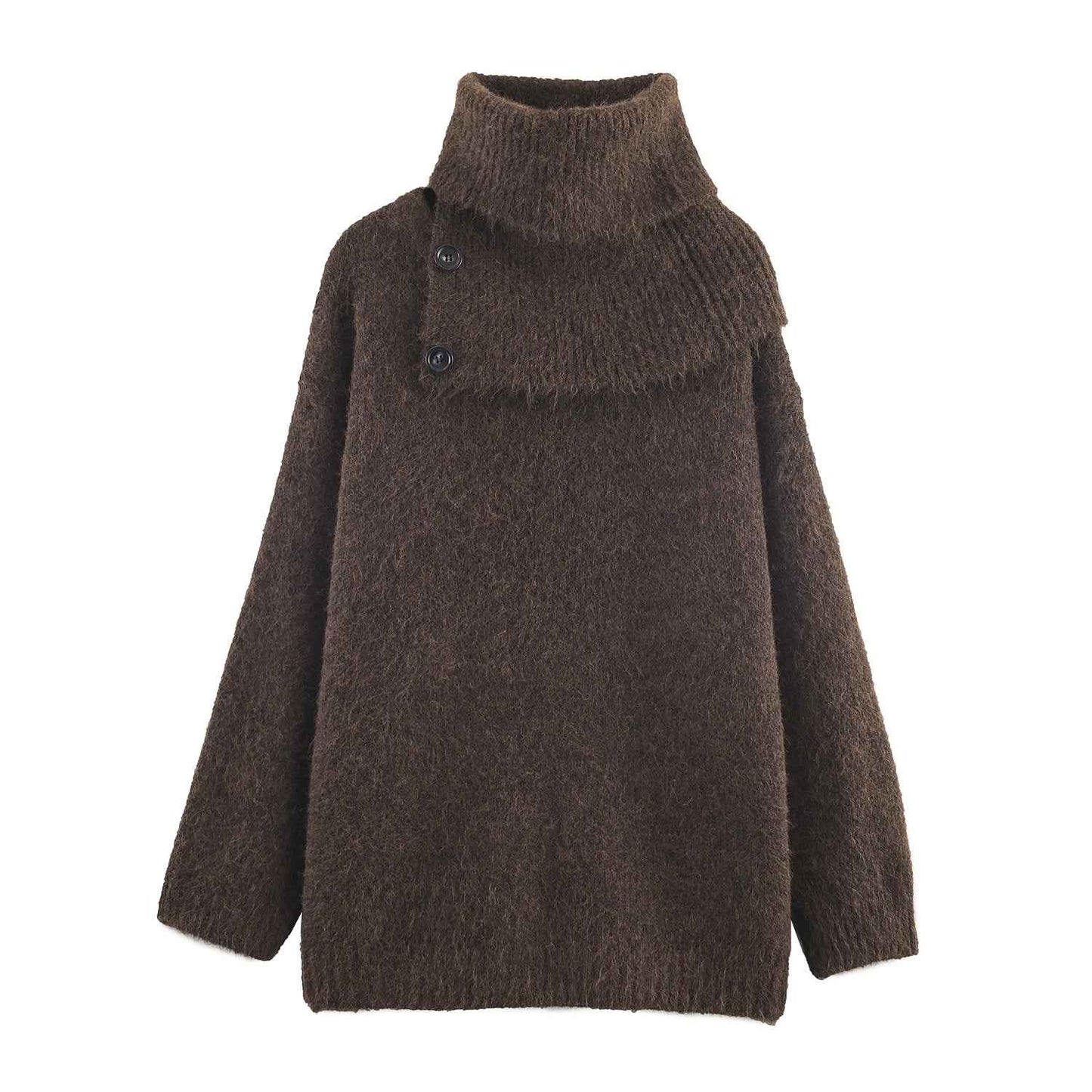 Pullover Knit Long Sleeve Loose Sweater