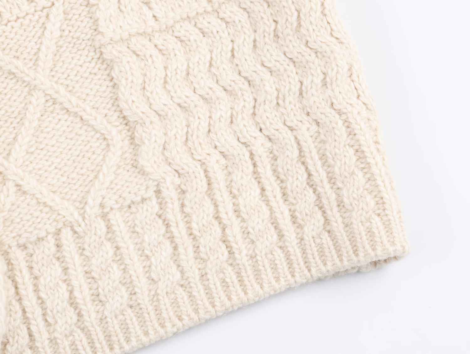 Retro Twist Sweater Asymmetric Knitted Cardigan