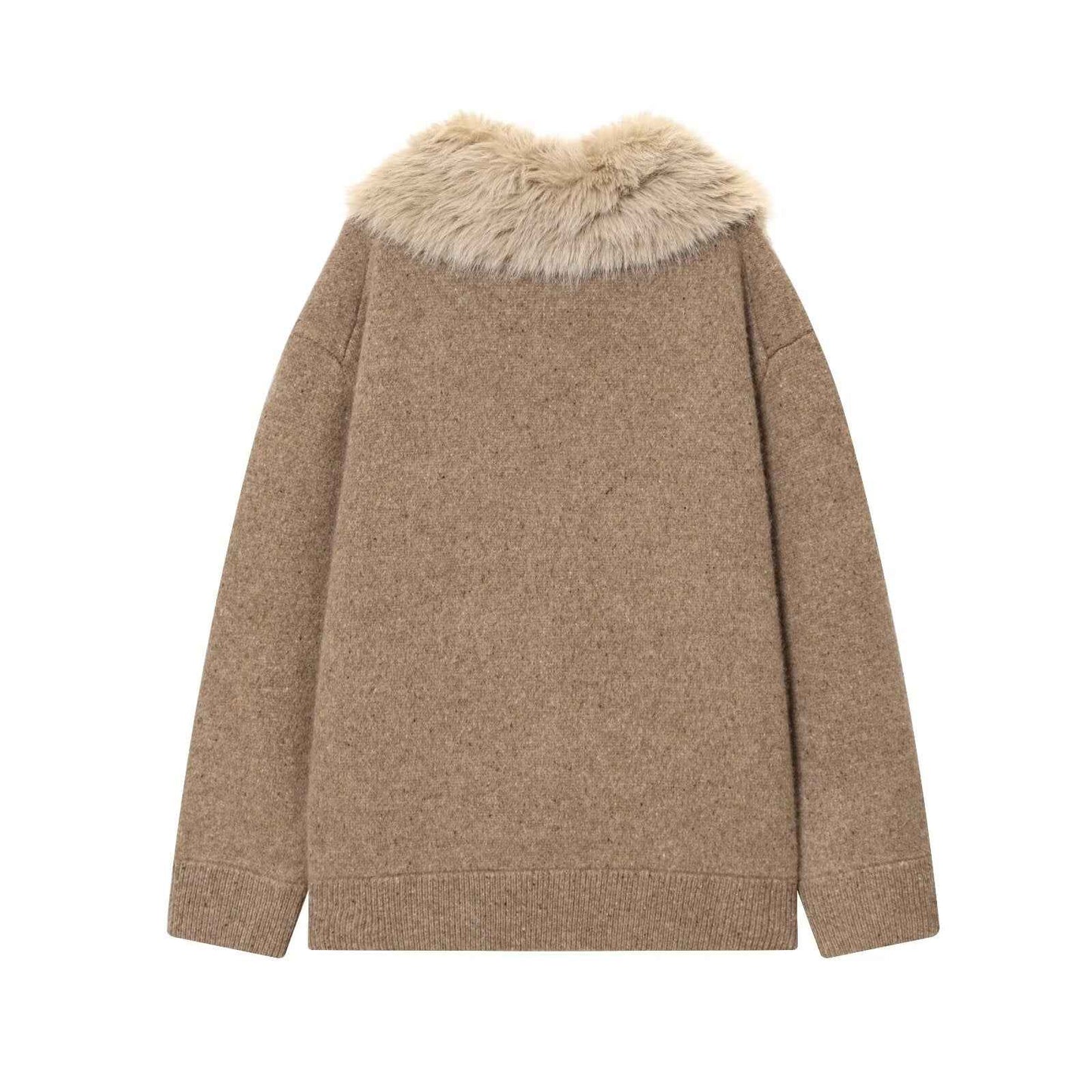 Furry Collar Jacket