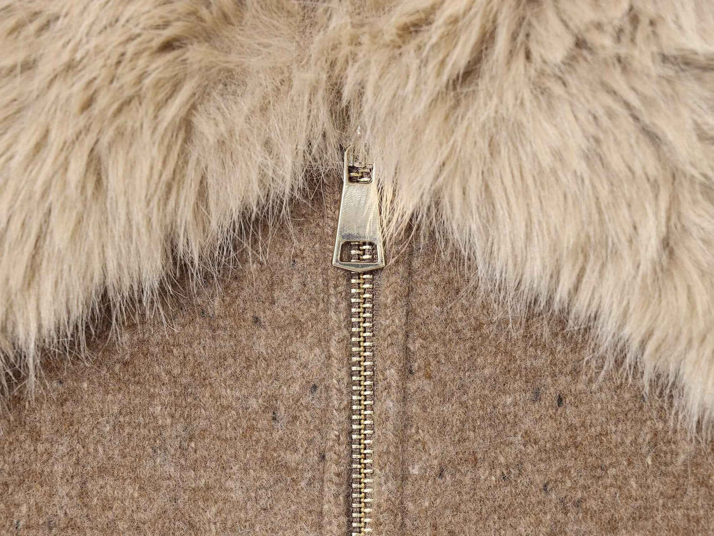 Furry Collar Jacket