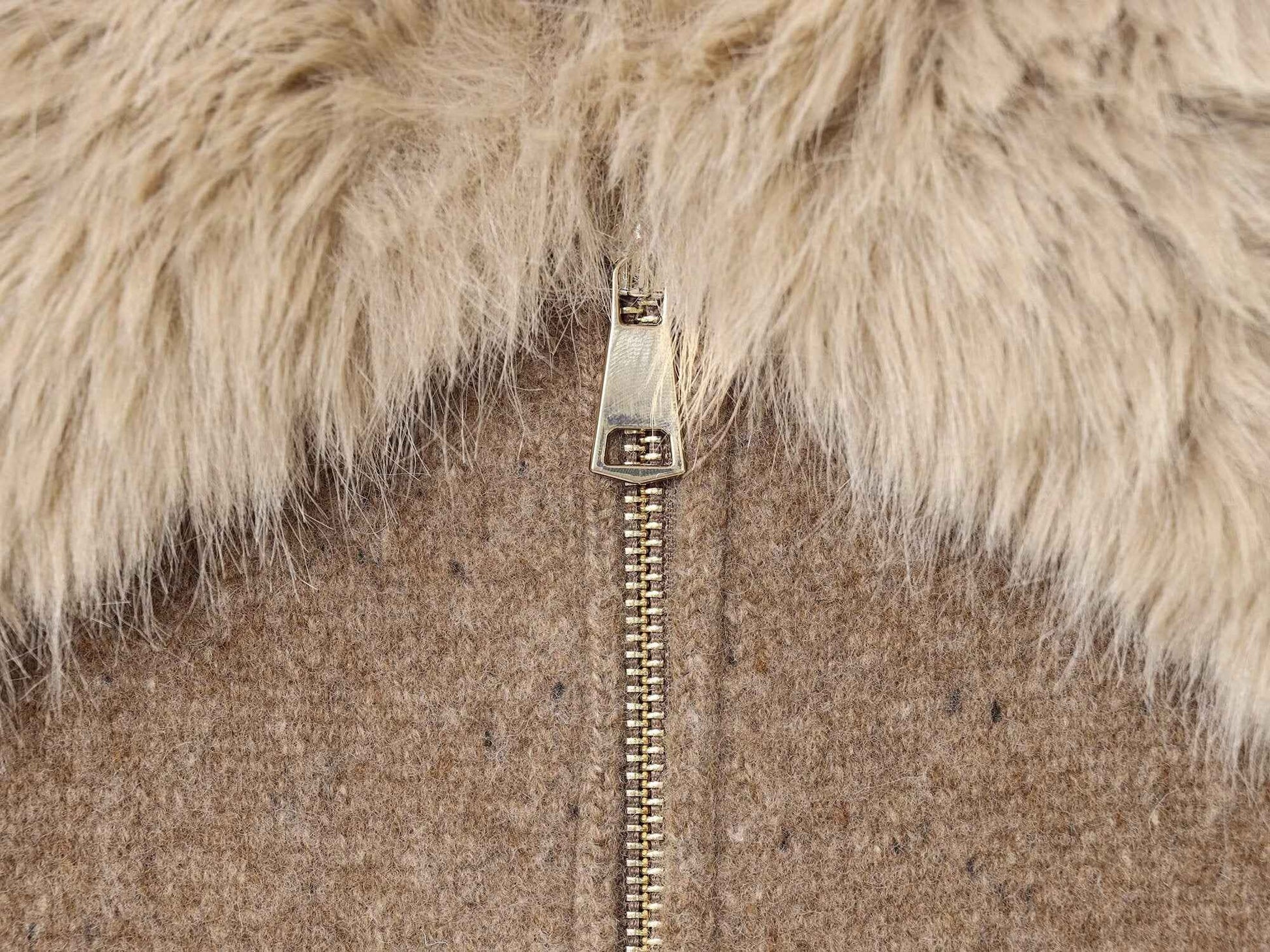 Furry Collar Jacket