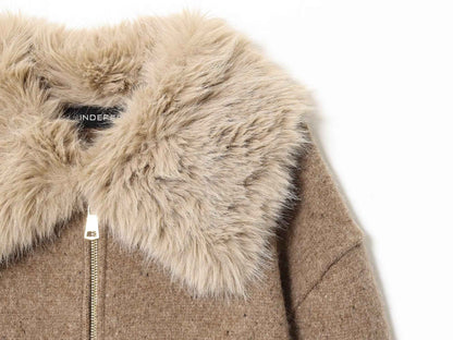 Furry Collar Jacket