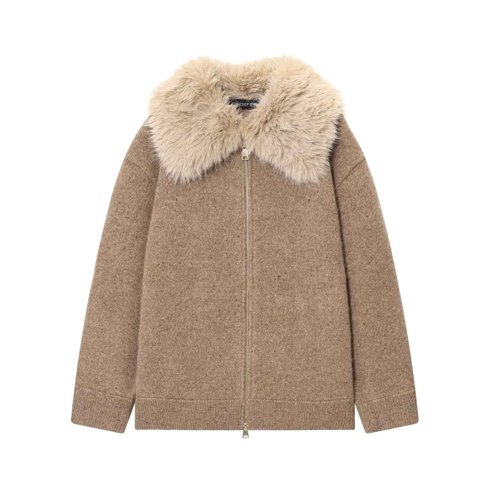 Furry Collar Jacket