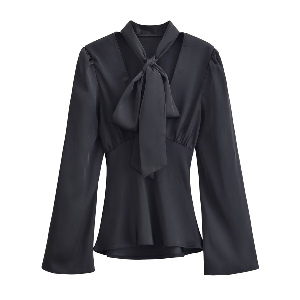 Elegant Silk Satin Blouse