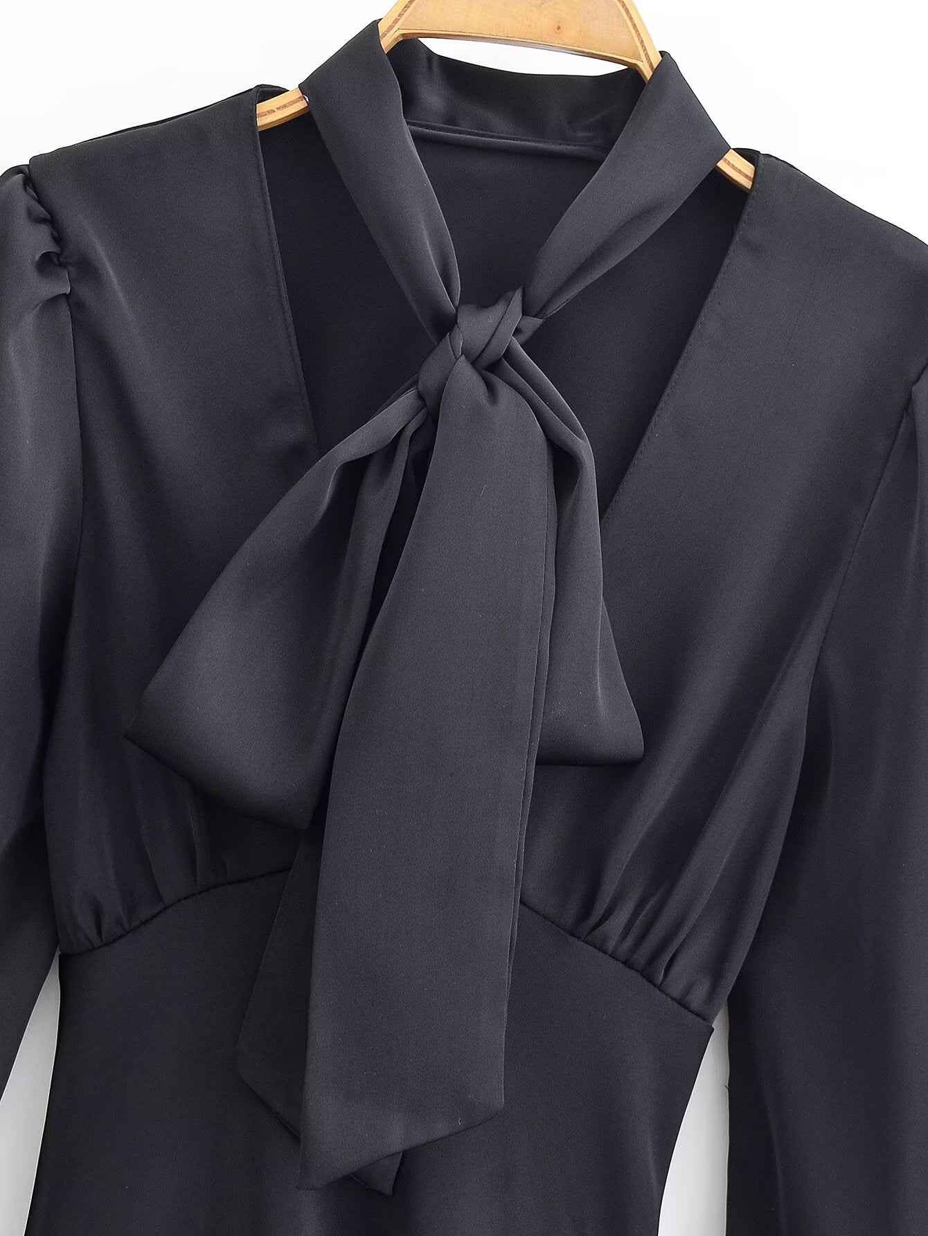 Elegant Silk Satin Blouse