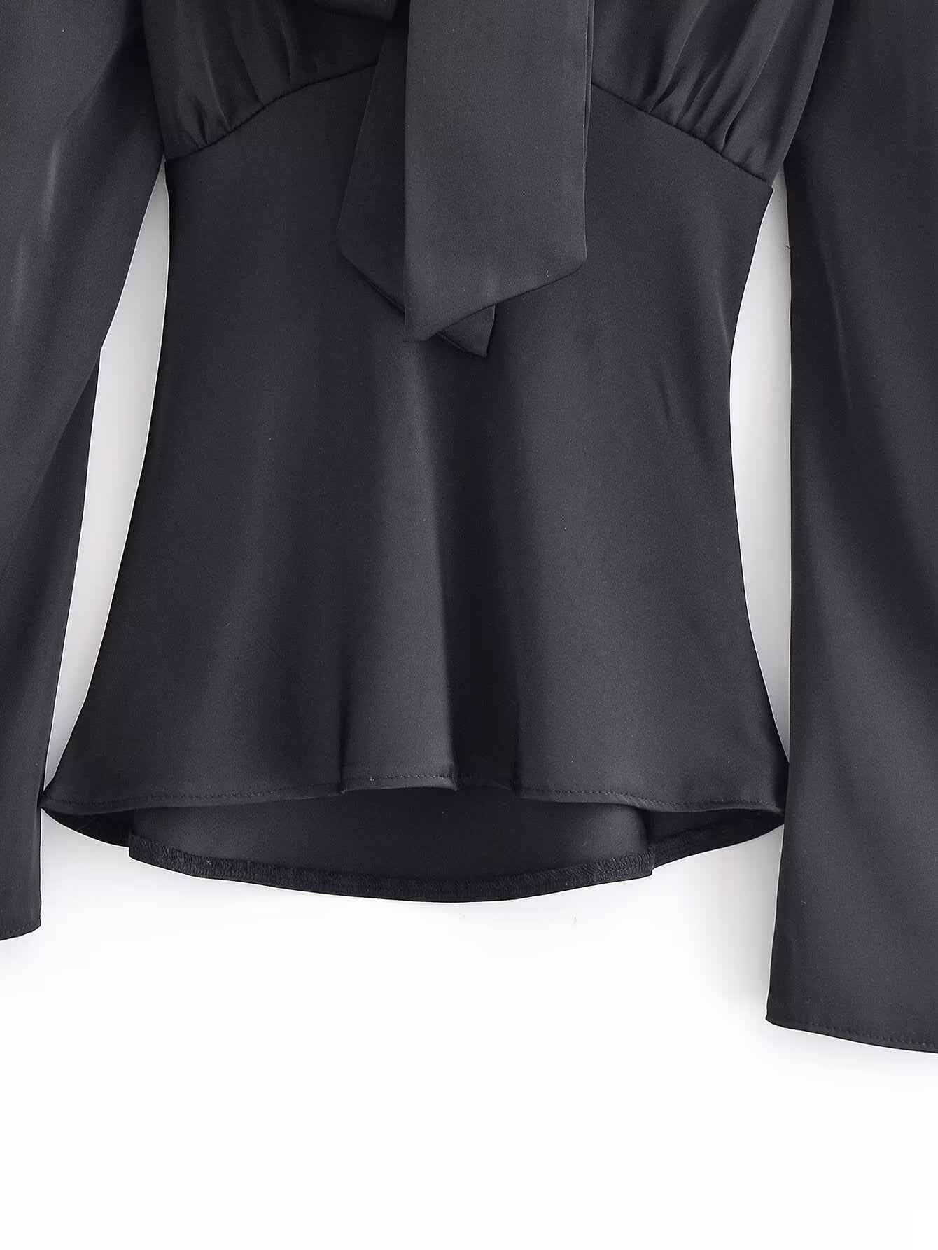 Elegant Silk Satin Blouse